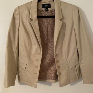 Beige blazer